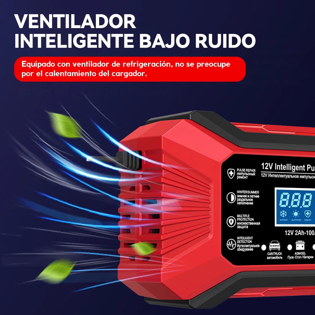 Cargador de Baterias 🏎️🚘 NUNCA MÁS TE QUEDES VARADO: ARRANCA TU AUTO EN SEGUNDOS